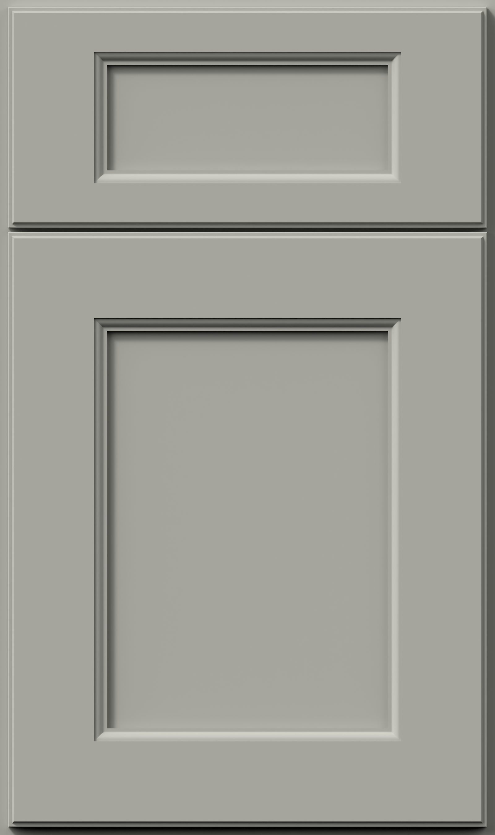 Nickel kitchen cabinet door sample Hampton VA