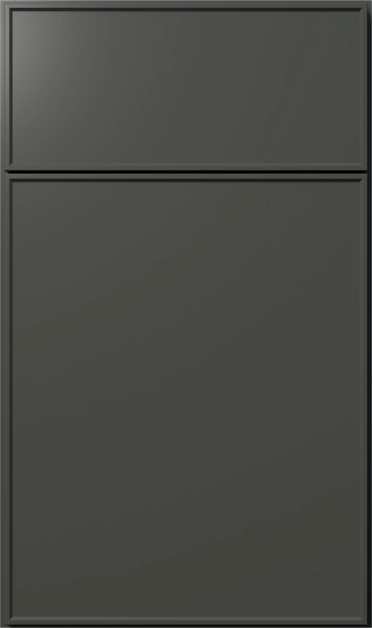 Graphite Black kitchen cabinet door sample Hampton VA