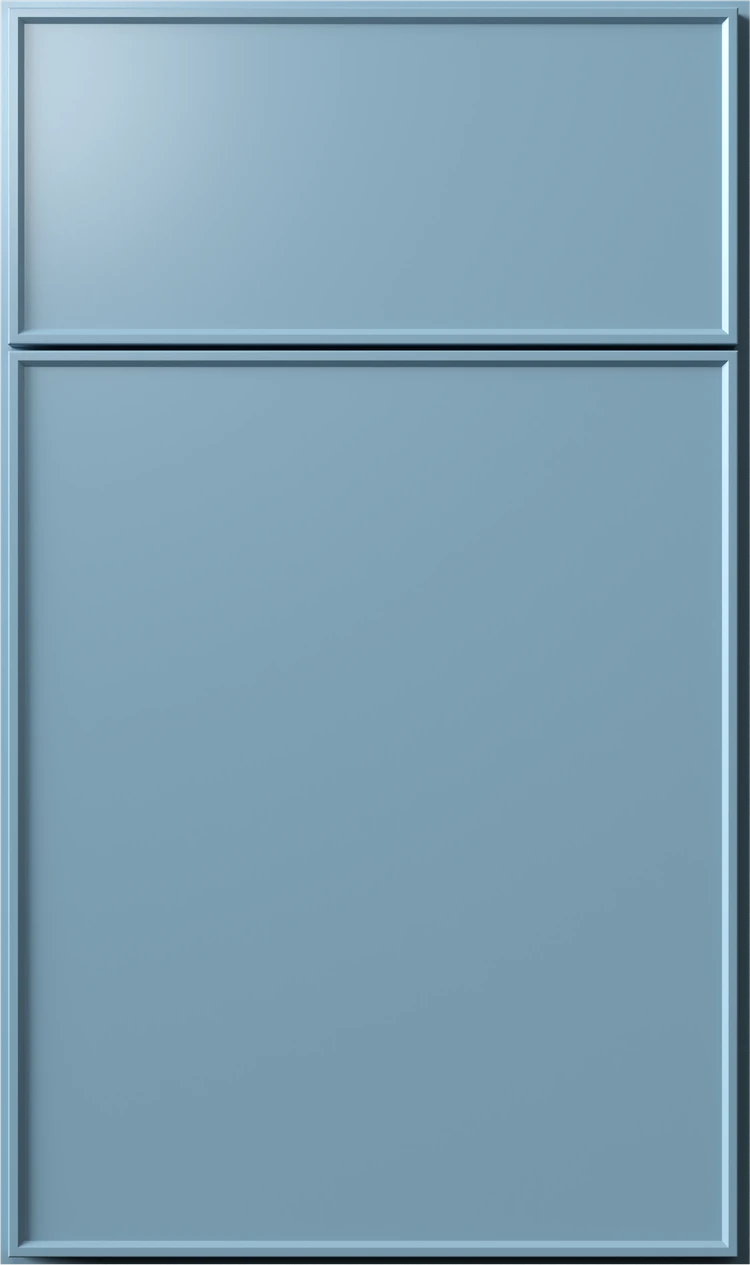 Izel Blue kitchen cabinet door sample Hampton VA